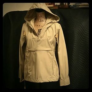 Eddie Bauer woman's tan hiking jacket